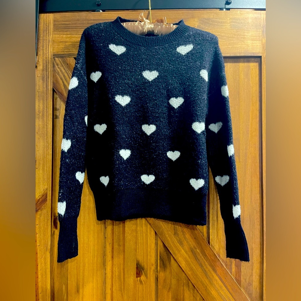 Hearts sweater - RW -XXS